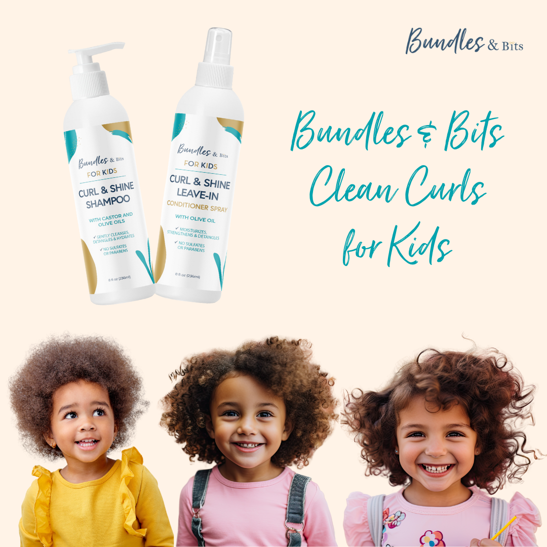 Bundles & Bits Clean Curl Care - Curl & Shine Leave-In Conditioner Spray