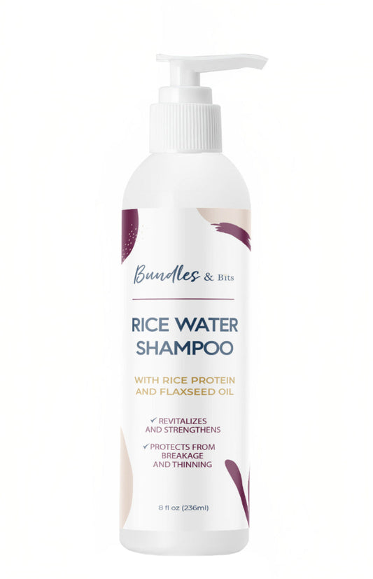 Rice Water Shampoo Hair Care Products_Front